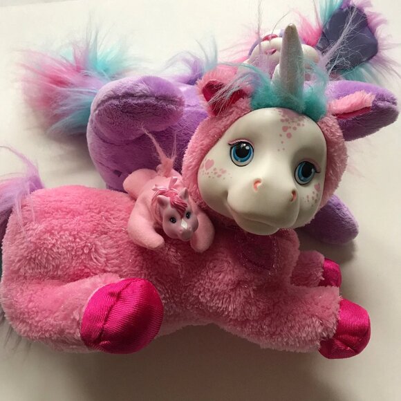 Puppy Pony Surprise Mamas And One Baby Unicorn Cute Stuffed Just Play 2014 - Picture 3 of 5